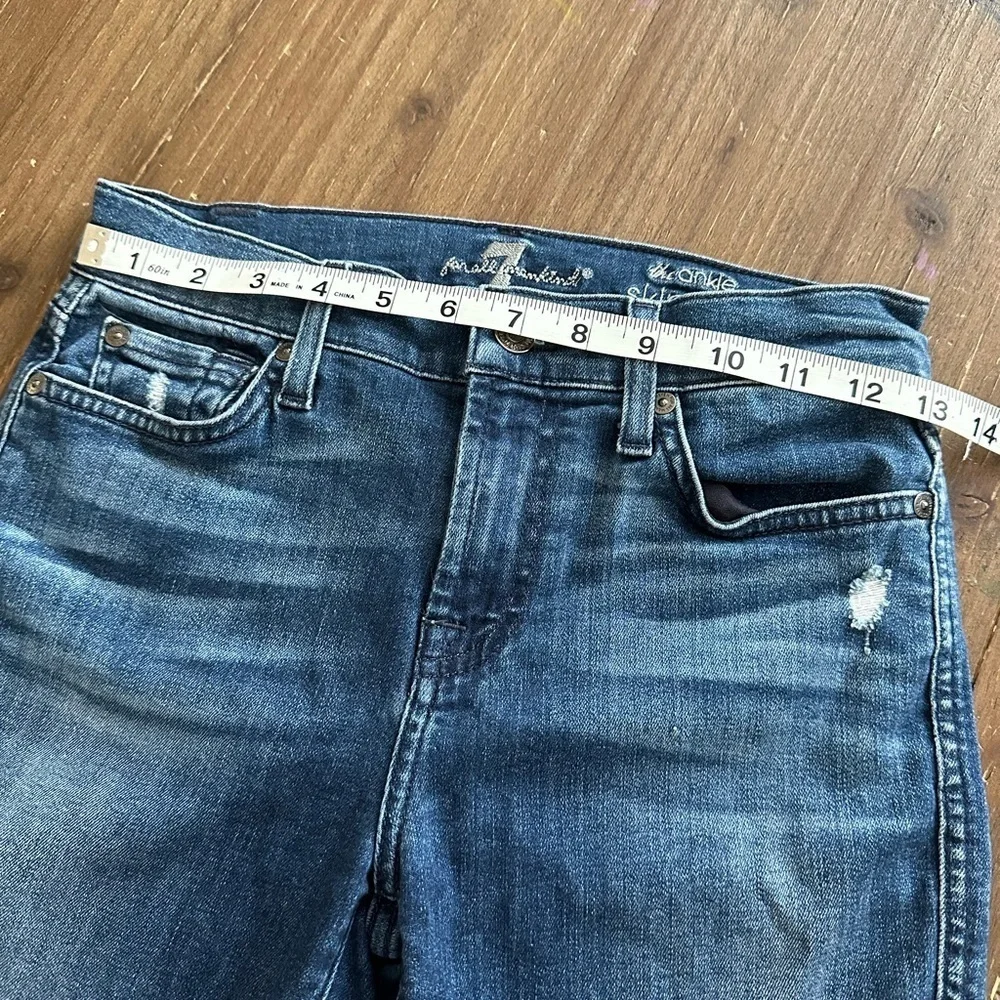 7 for all Mankind, The Ankle Skinny, size 24